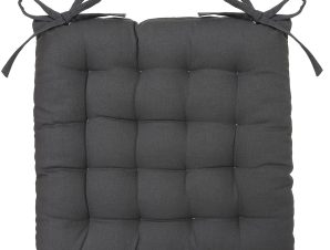 Μαξιλάρι Καρέκλας (38×38) A-S Cot Dark Grey 103851L