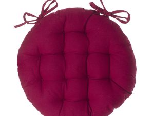 Μαξιλάρι Καρέκλας (Φ38) A-S Round Chairpad Red 131649G